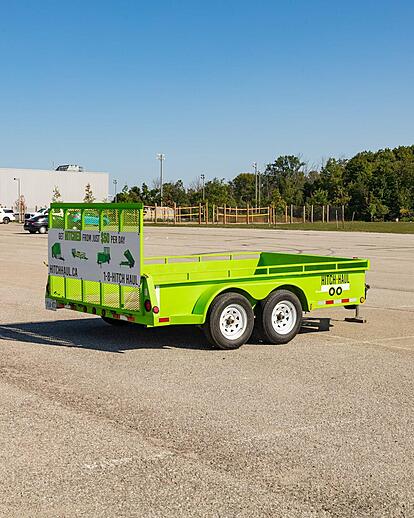 7x12 Landscape Trailer- Rent one Today